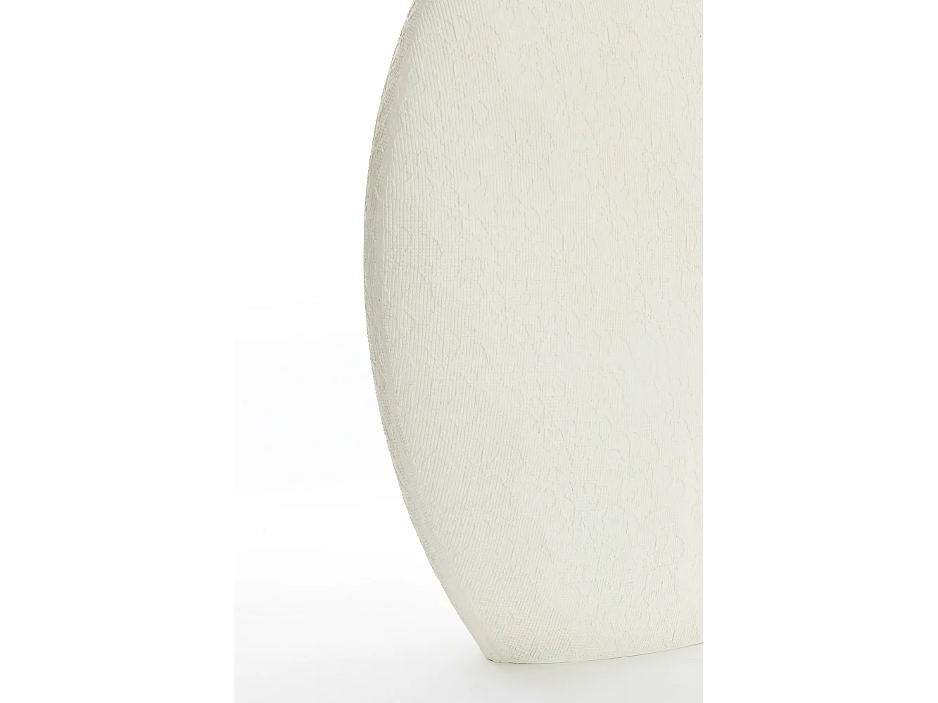 Vase RENDA - 40,5x11x40cm - Blanc