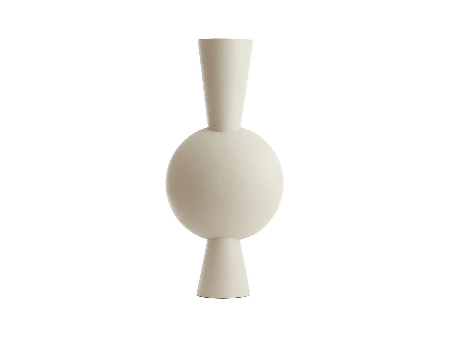 Vase KAVANDU - 37,5x22x81cm - Blanc