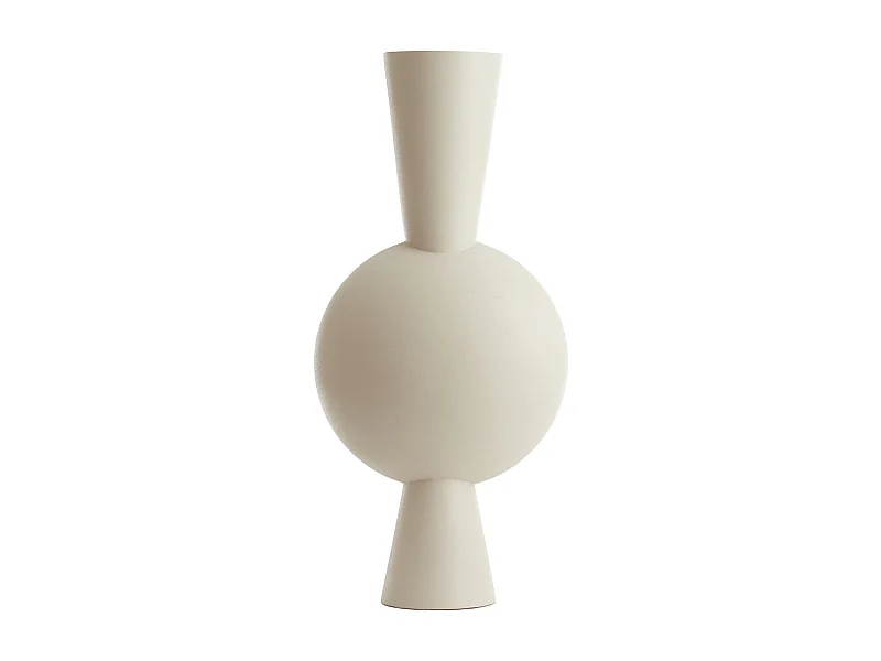 Vase KAVANDU - 37,5x22x81cm - Blanc