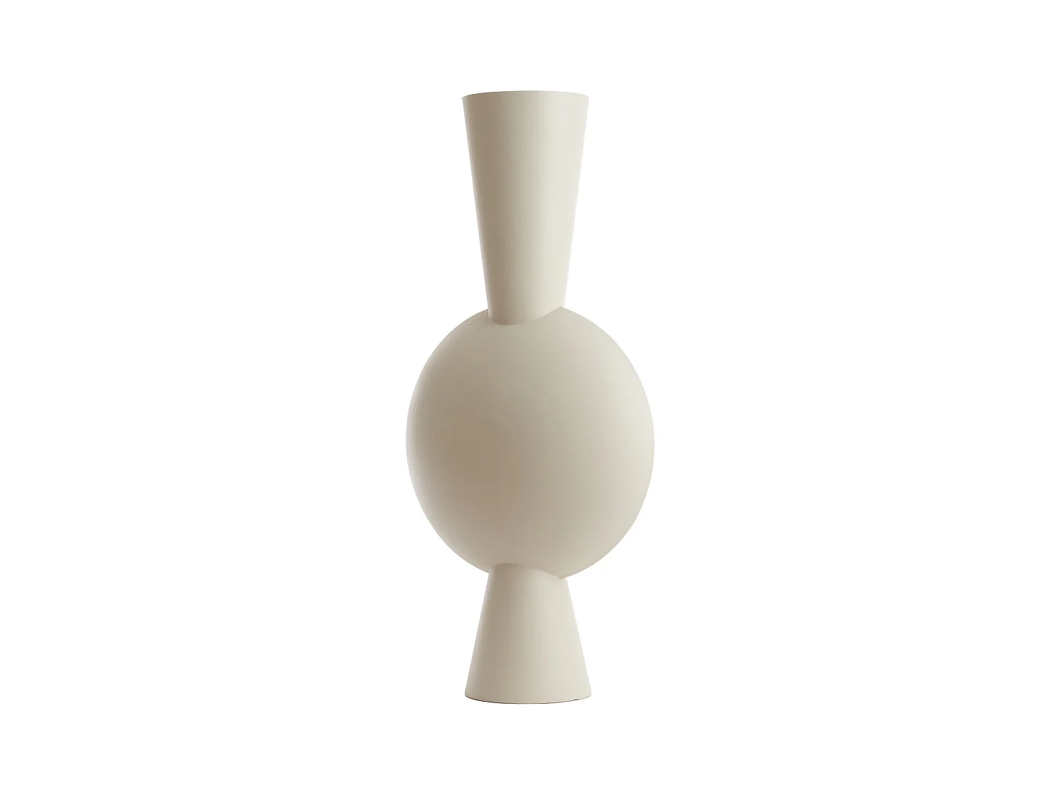 Vase KAVANDU - 47x26x100cm - Blanc