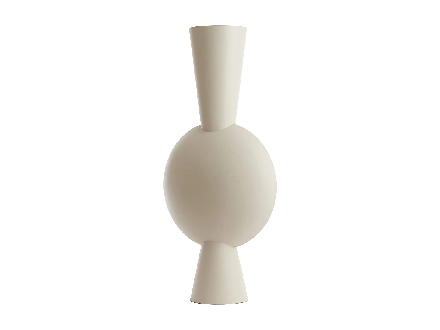 Vase KAVANDU - 47x26x100cm - Blanc