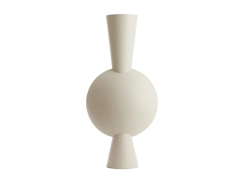 Vase KAVANDU - 47x26x100cm - Blanc