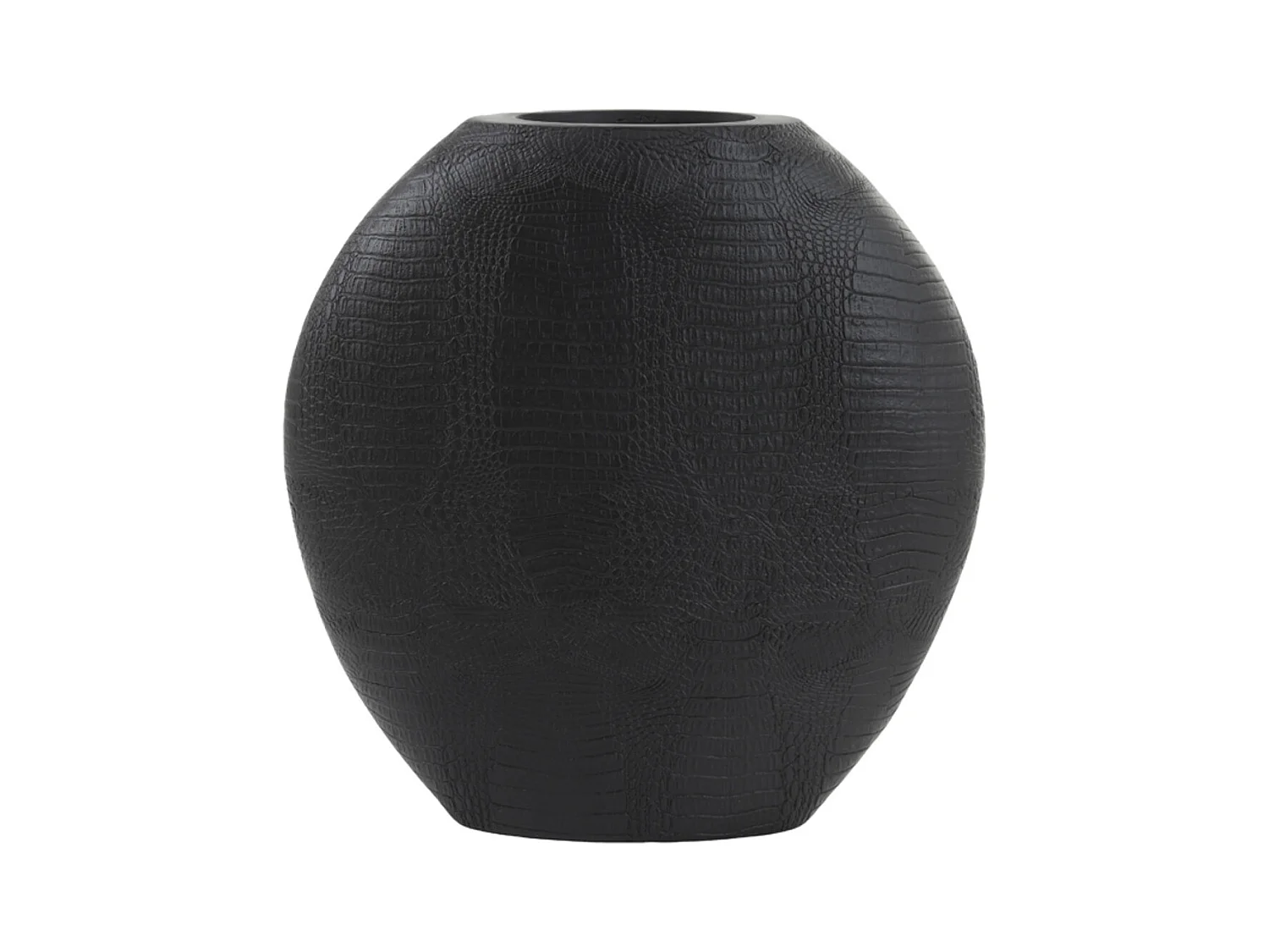 Vase SKELD - 39x11x40cm - Noir