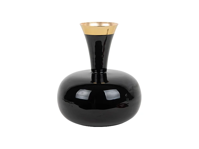 Vase Yara Groß - Schwarz