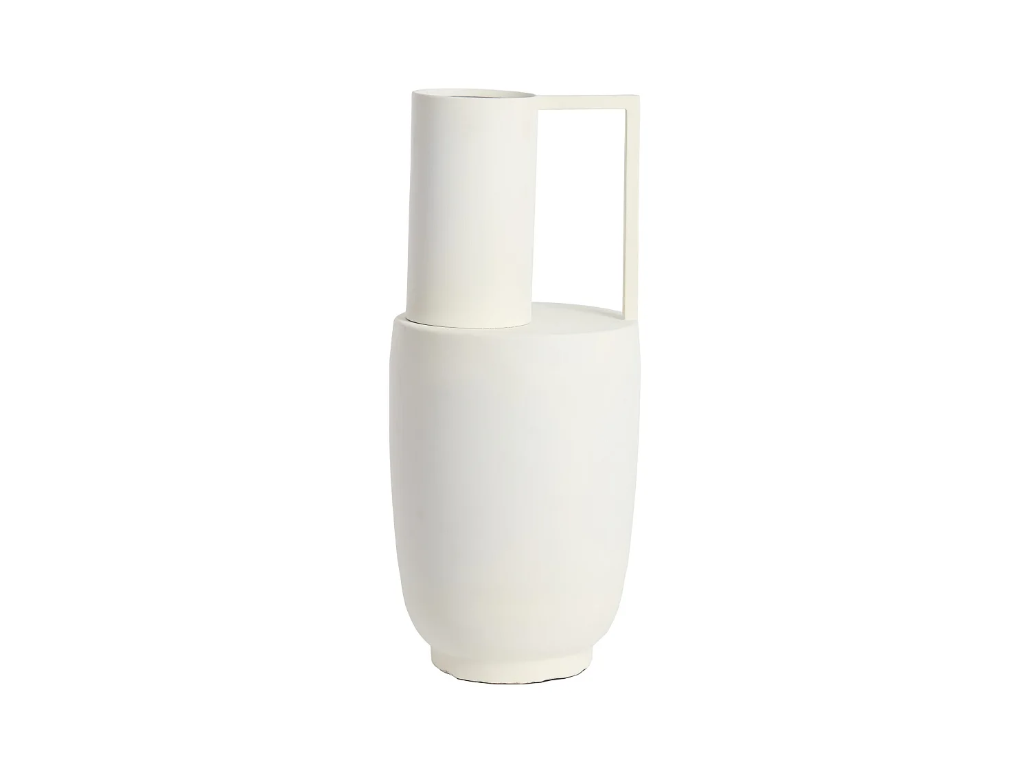 Vase CERTALO - Ø20x53cm - Blanc