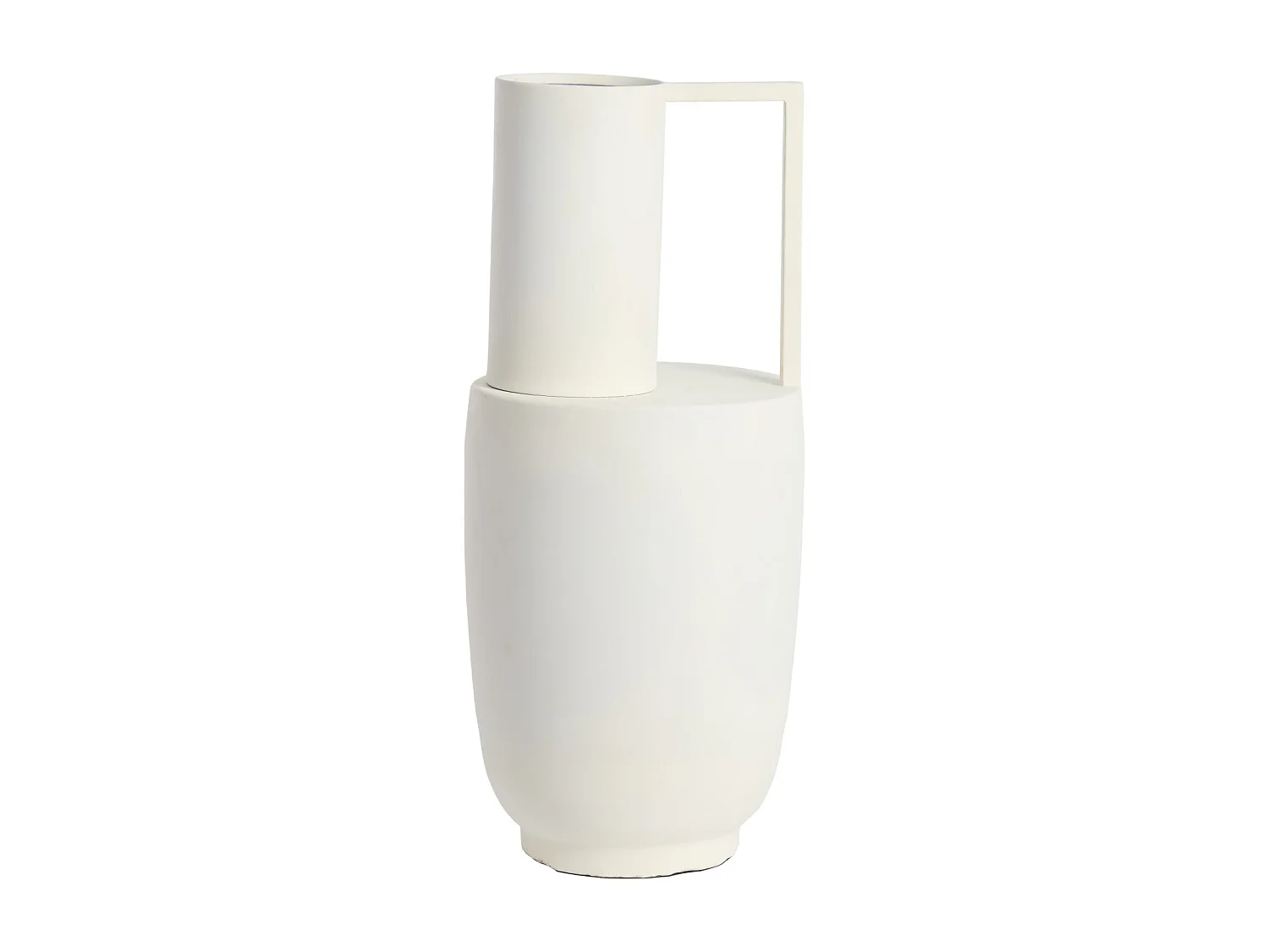 Vase CERTALO - Ø20x53cm - Blanc