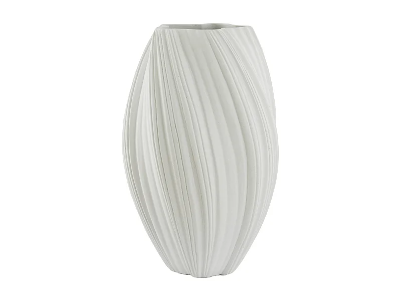 Vase YATUNG - Ø52x81cm - Blanc