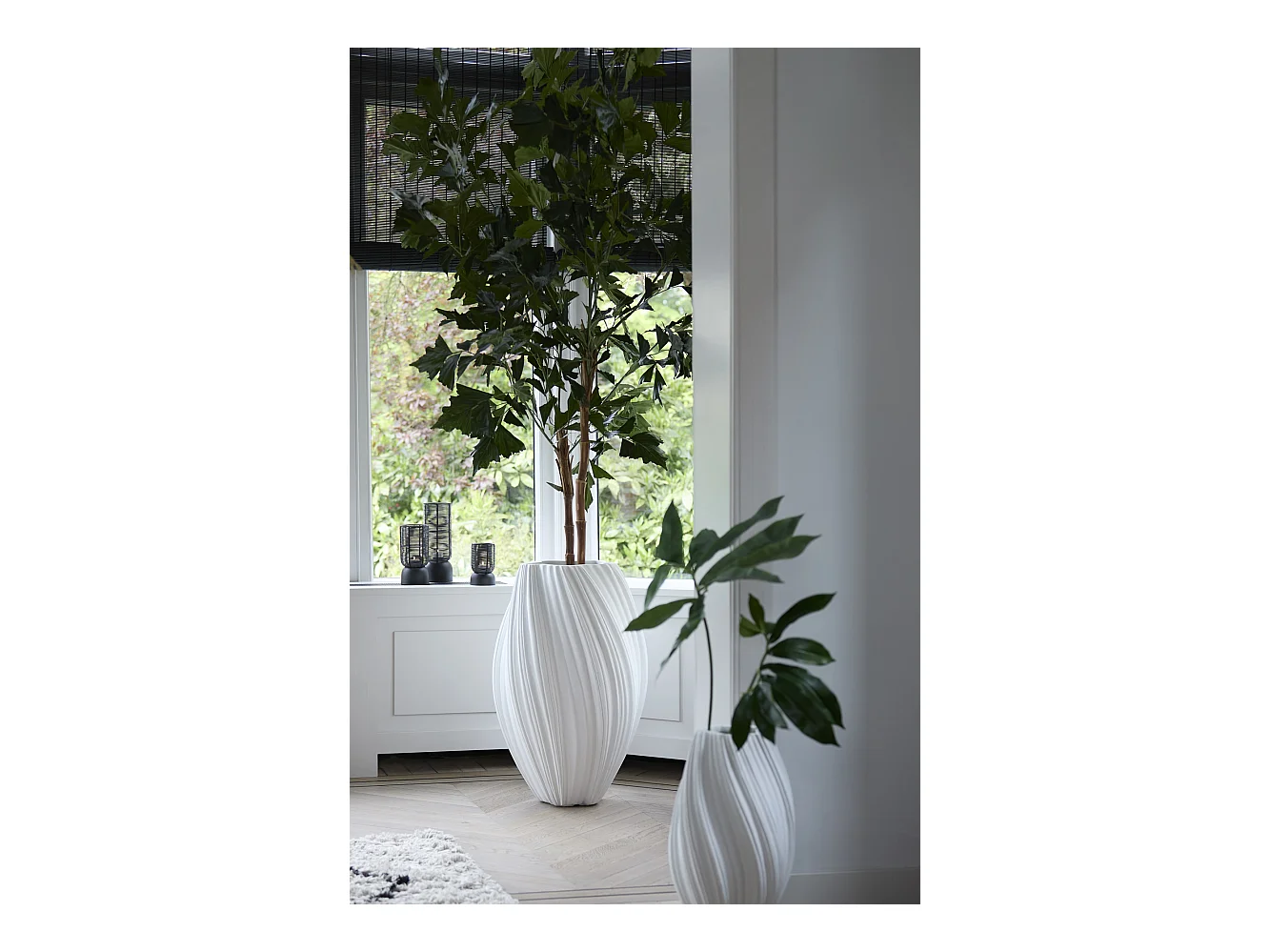 Vase YATUNG - Ø52x81cm - Blanc