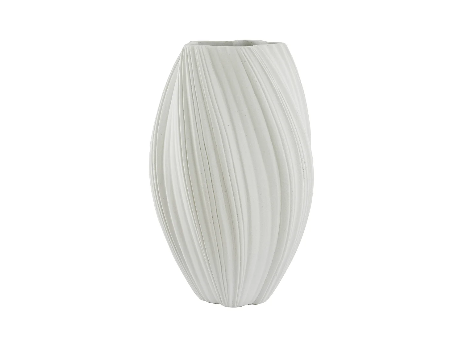 Vase YATUNG - Ø52x81cm - Blanc