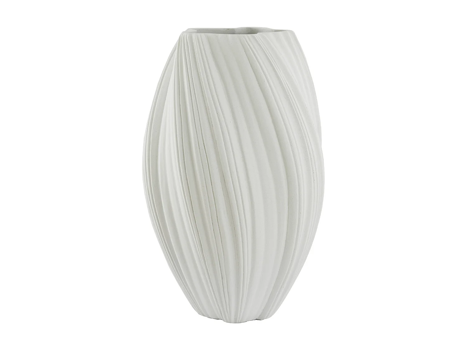 Vase YATUNG - Ø52x81cm - Blanc