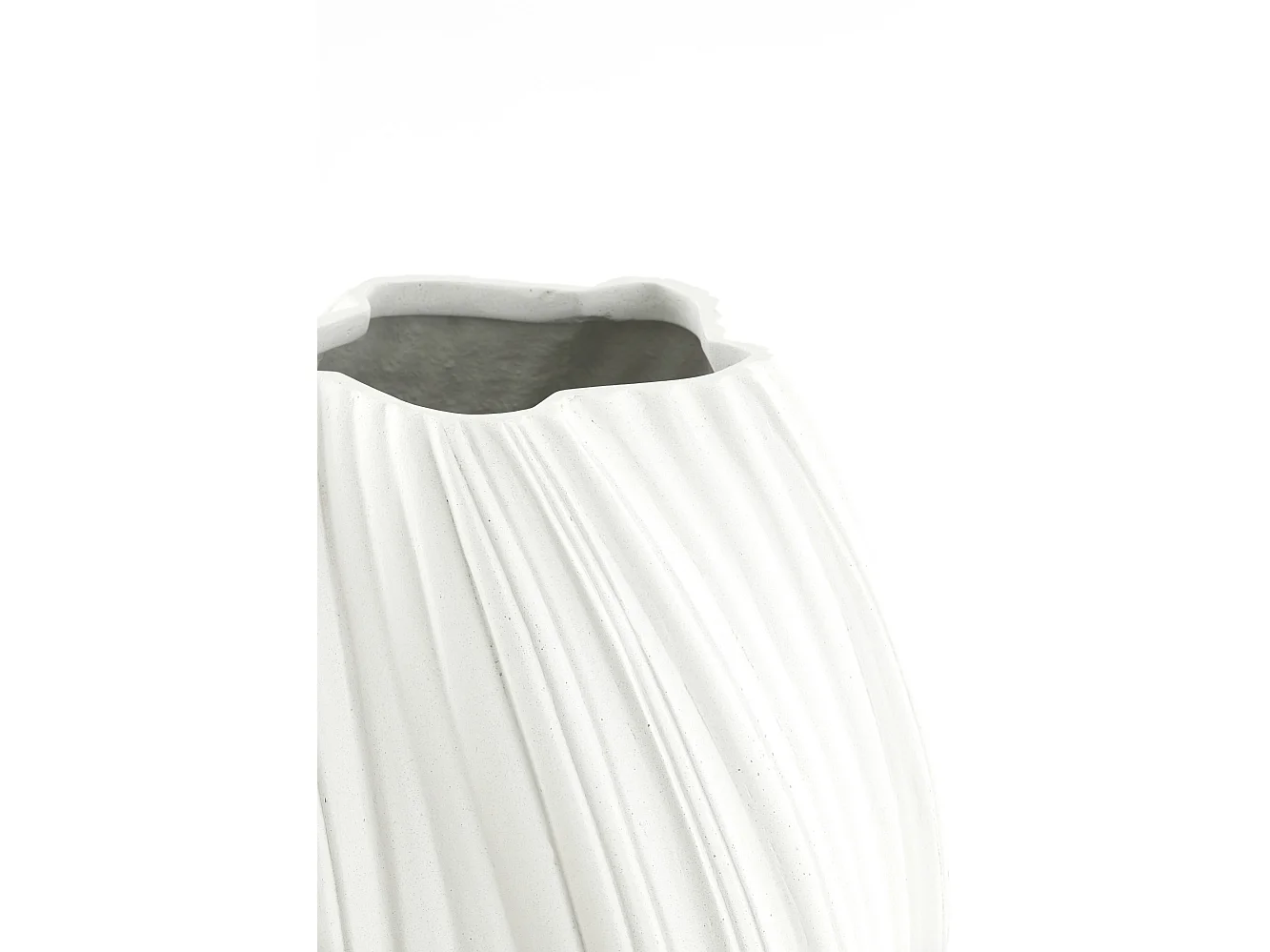 Vase YATUNG - Ø52x81cm - Blanc