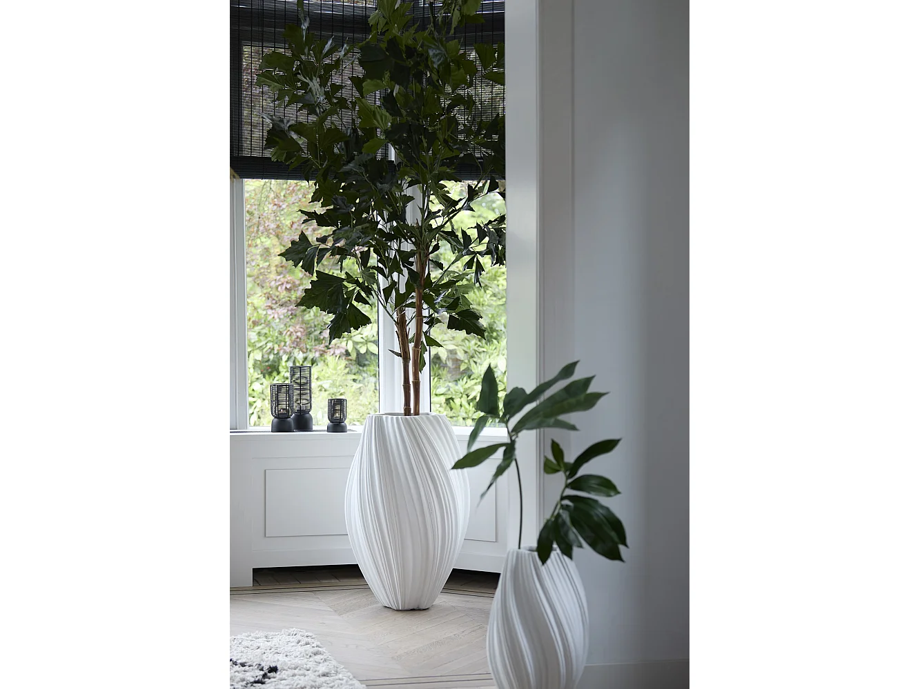 Vase YATUNG - Ø52x81cm - Blanc