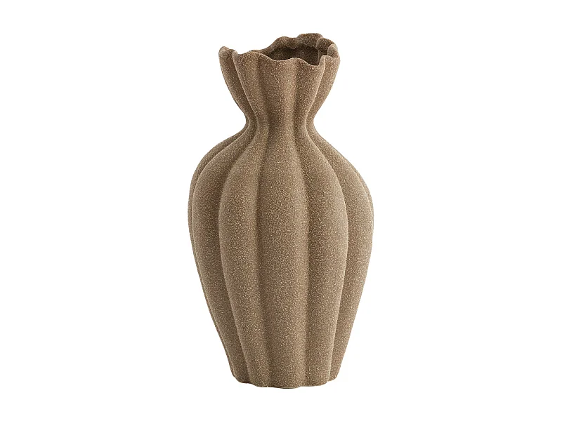 Vase SILLIAN - Ø19x35,5cm - Marron