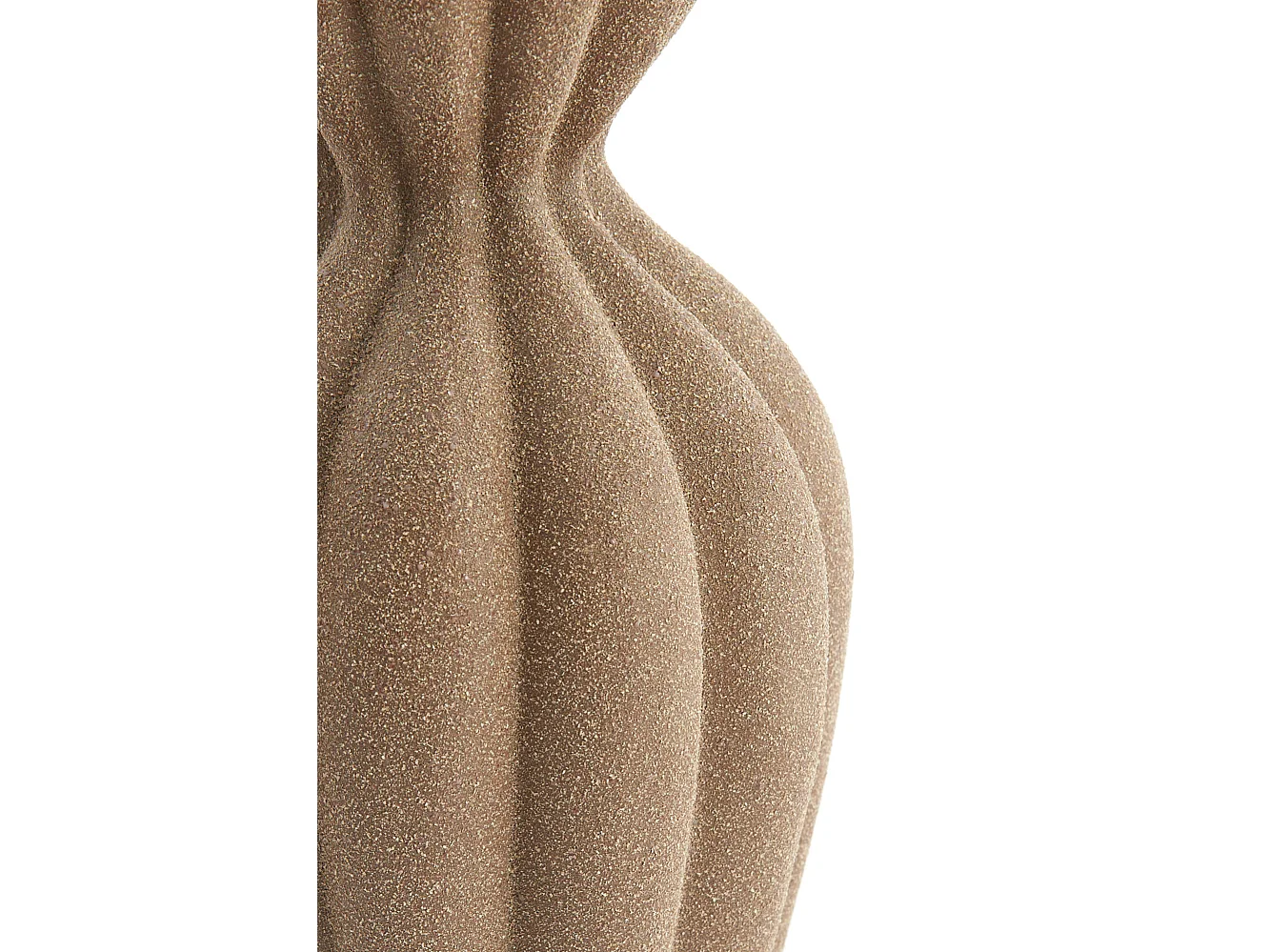 Vase SILLIAN - Ø19x35,5cm - Marron