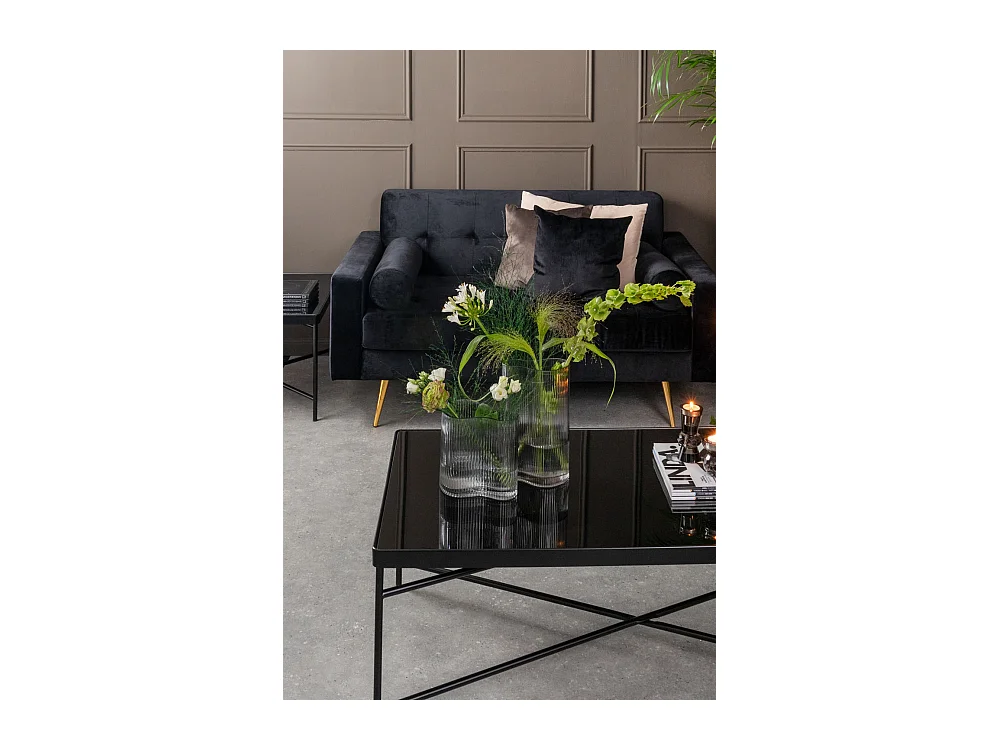 Jarrón Allure Wave - Gris oscuro