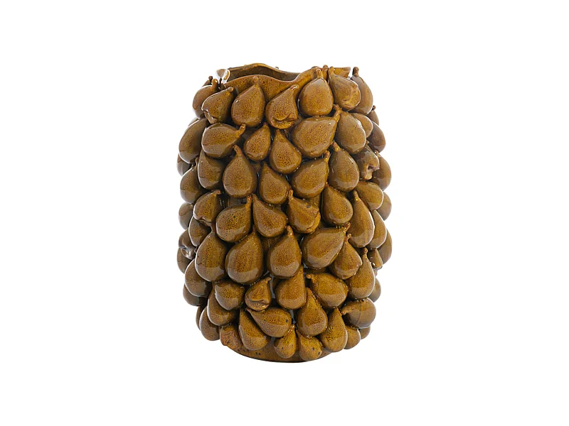 Vase NATALIA - 35x33x47cm - Gelb