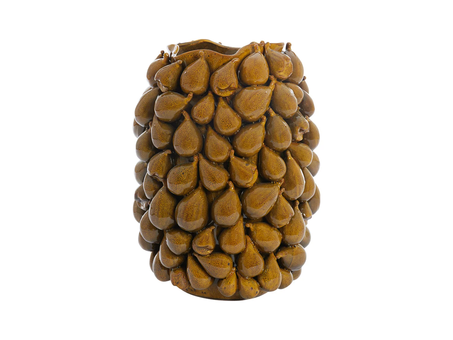 Vase NATALIA - 35x33x47cm - Jaune