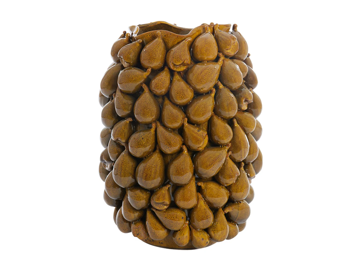 Vase NATALIA - 35x33x47cm - Jaune