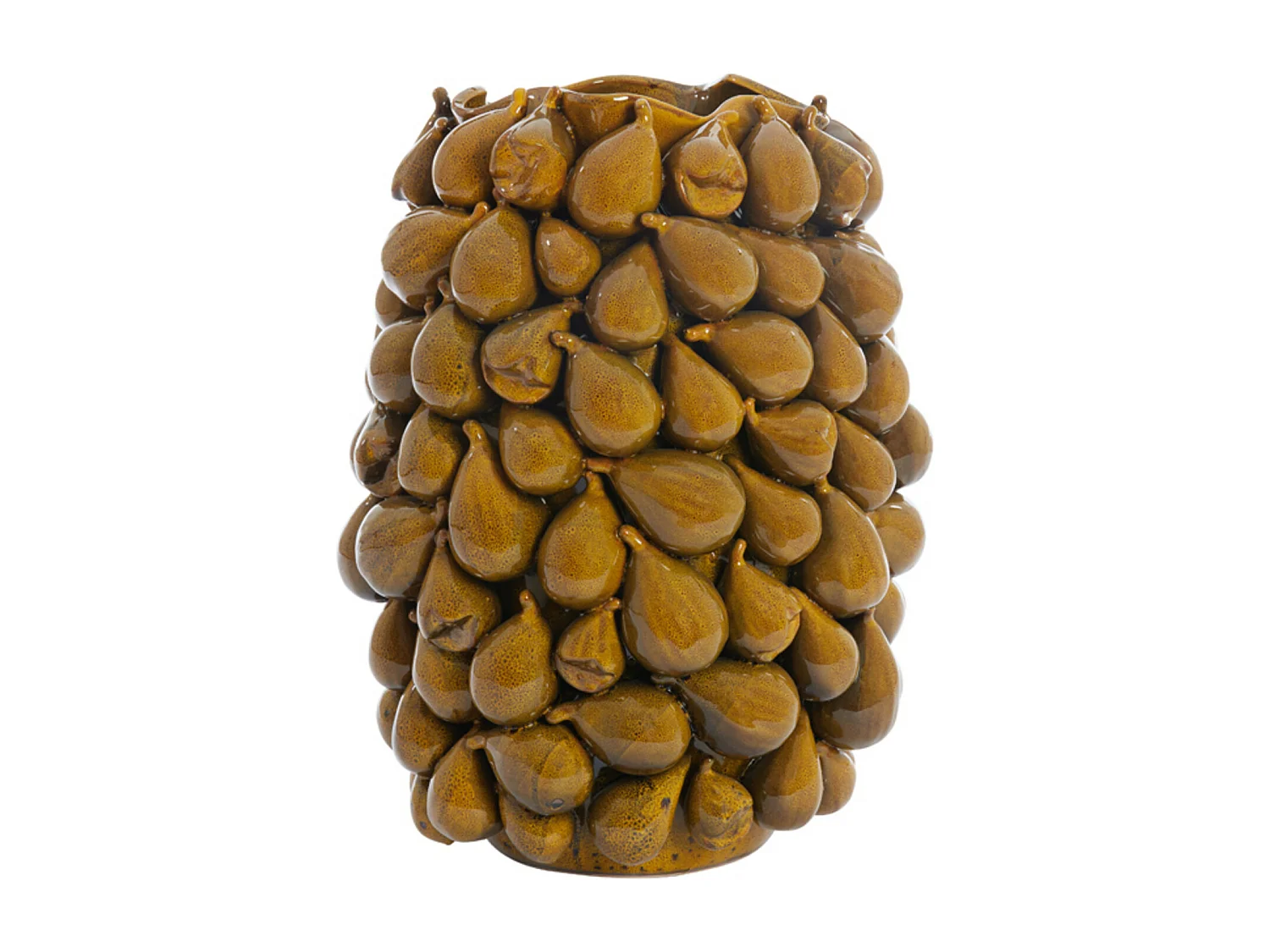 Vase NATALIA - 35x33x47cm - Jaune