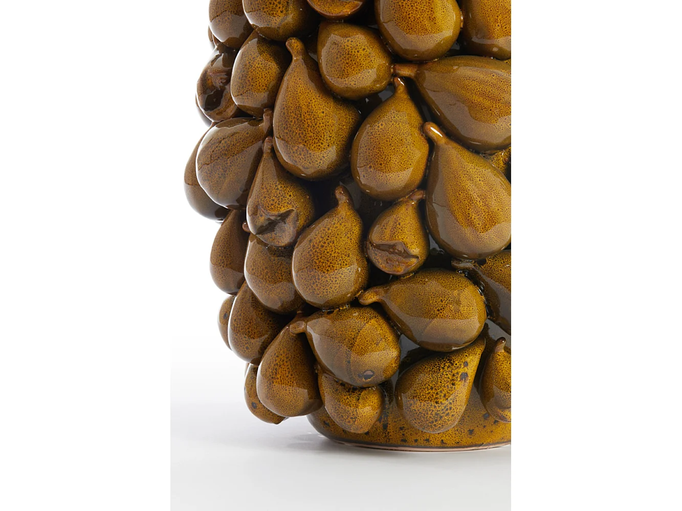 Vase NATALIA - 35x33x47cm - Jaune