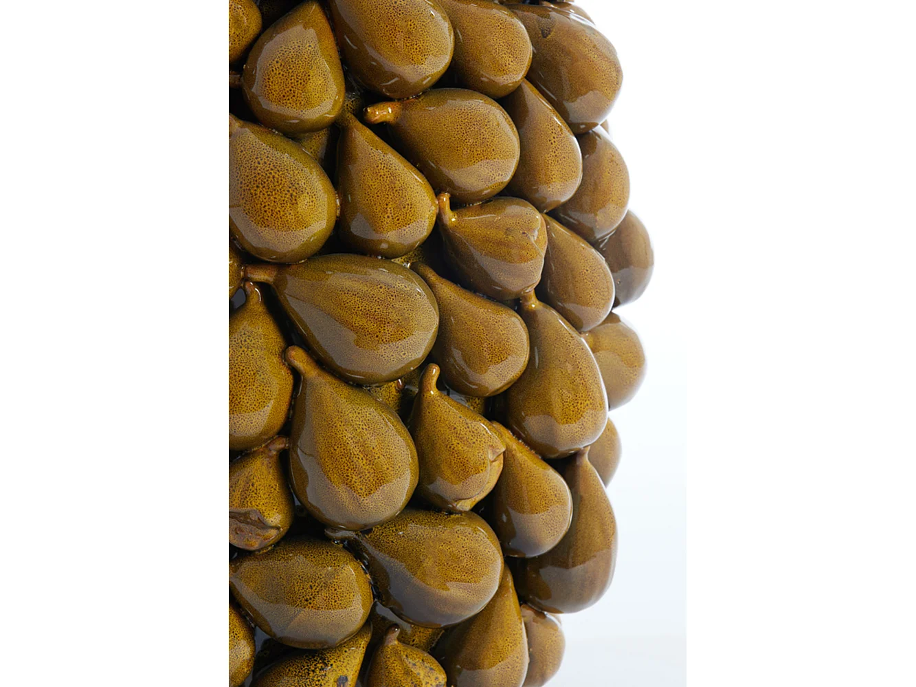 Vase NATALIA - 35x33x47cm - Jaune