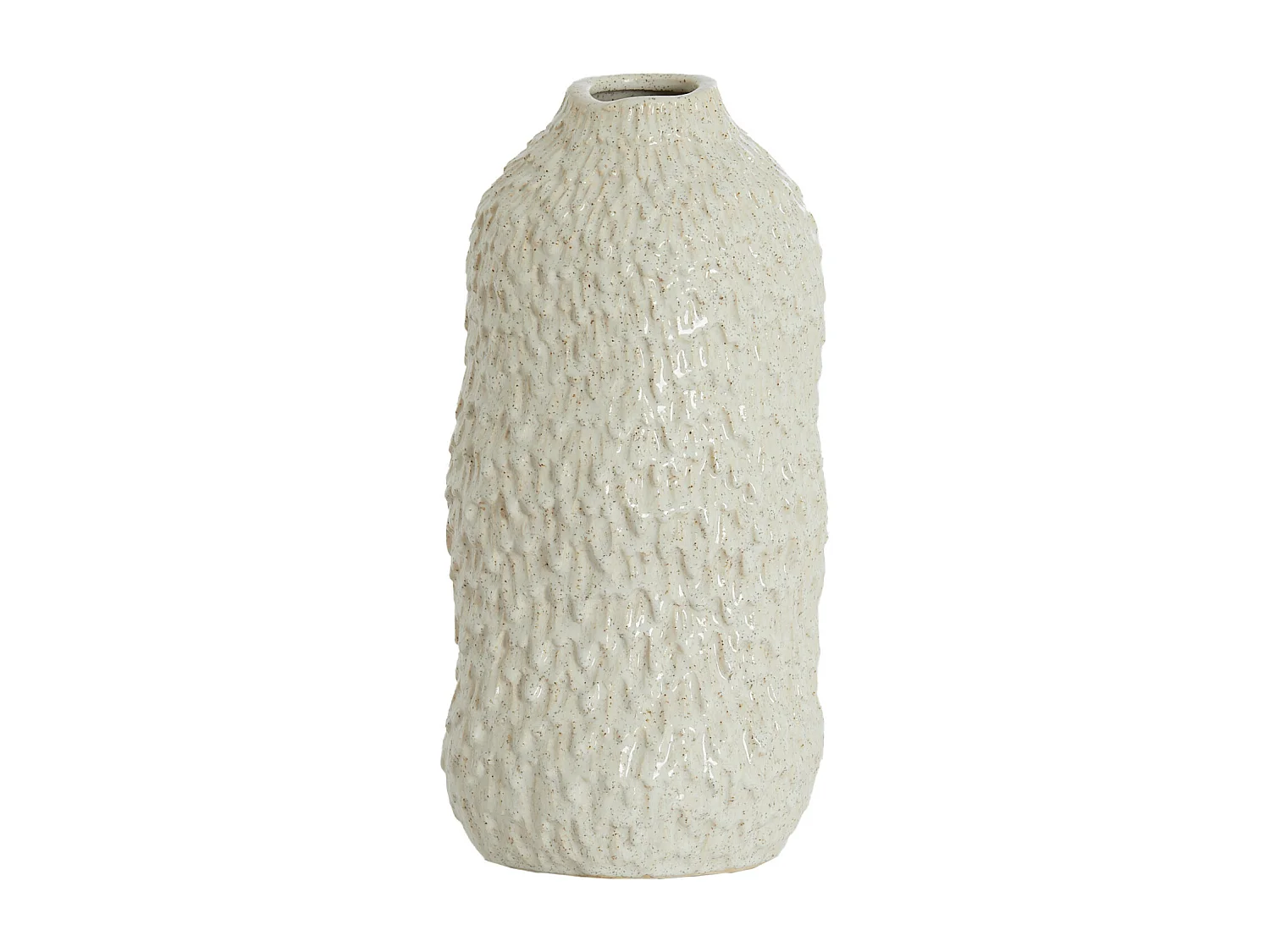 Vase ASOLA - Ø17x35,5cm - Weiß