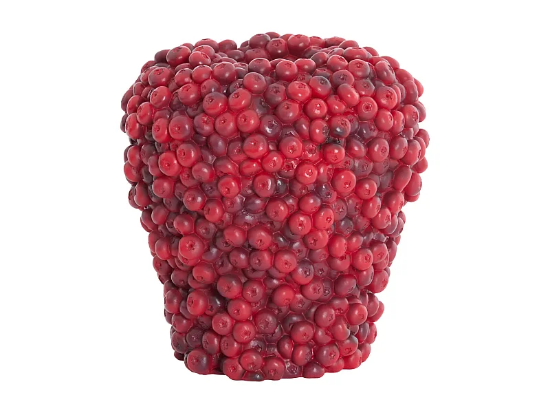 Vase BERRIES - Ø25x25cm - Rouge