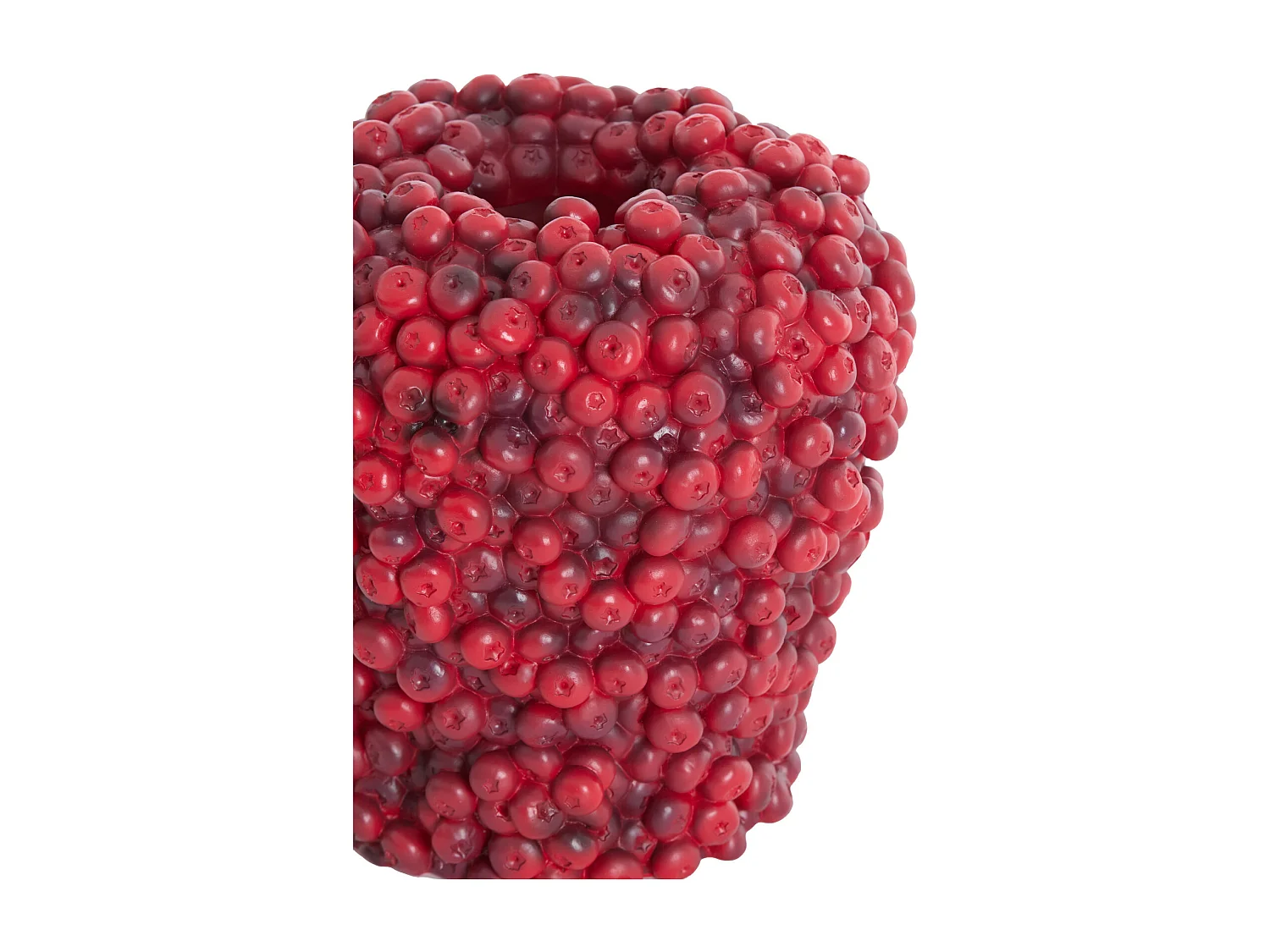 Vase BERRIES - Ø25x25cm - Rouge