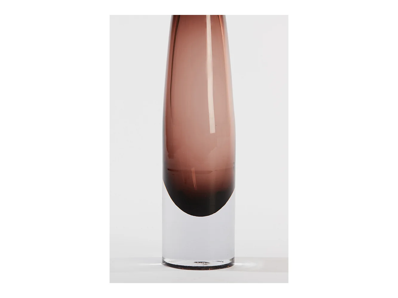 Vase ESTUA - Ø7,5x30,5cm - Marron