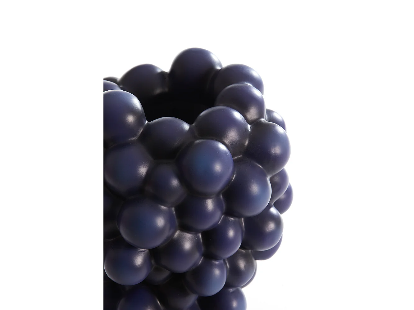 Vase RAISINS - 21x20x25,5cm - Violet