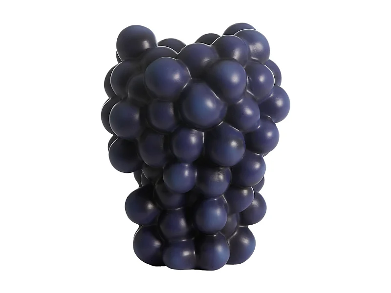 Jarrón UVAS - 21x20x25,5cm - Morado