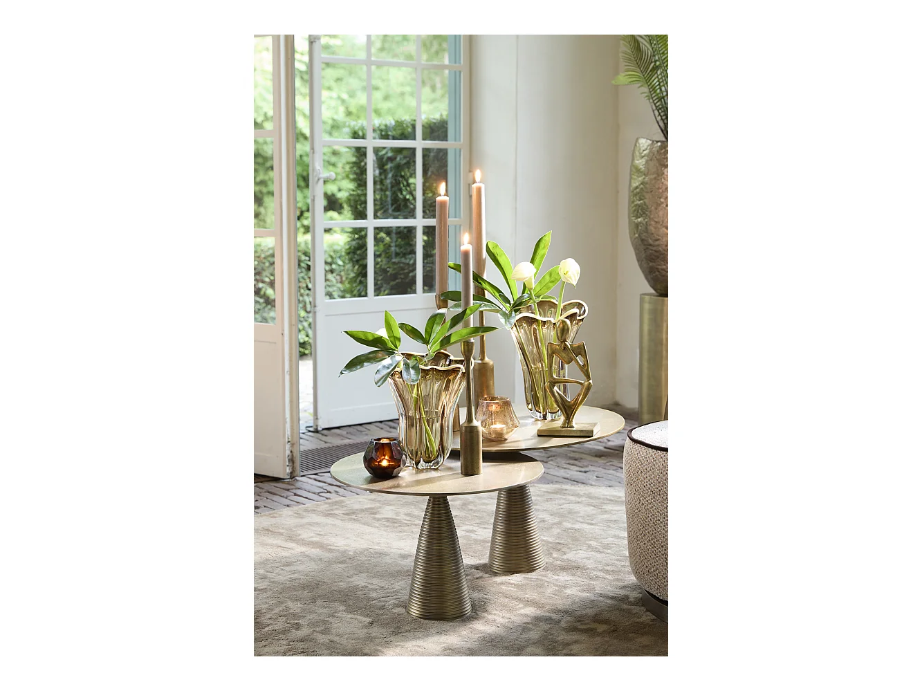 Vase KAZUNO - Ø22x27cm - Marron