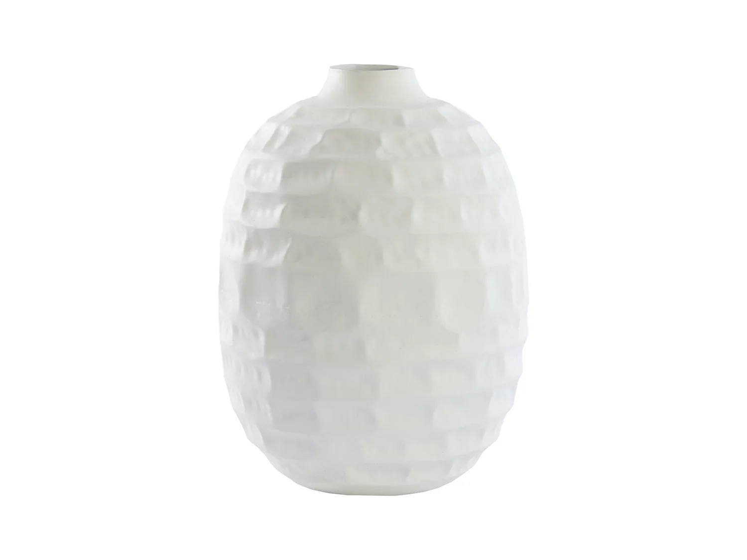 Vase TARIVA - Ø25x35cm - Blanc