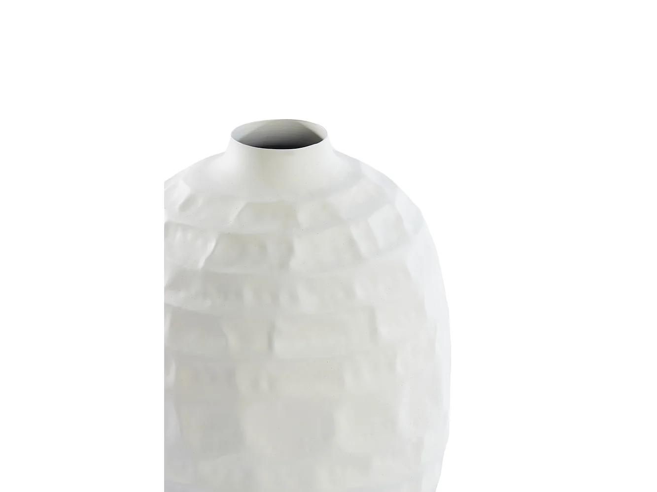 Vase TARIVA - Ø25x35cm - Blanc