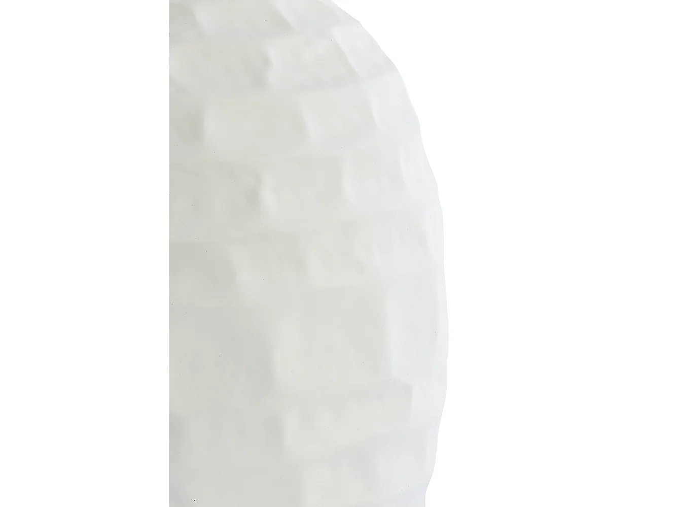 Vase TARIVA - Ø25x35cm - Blanc