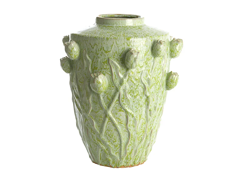 Jarrón JUANA - Ø38x45cm - Verde