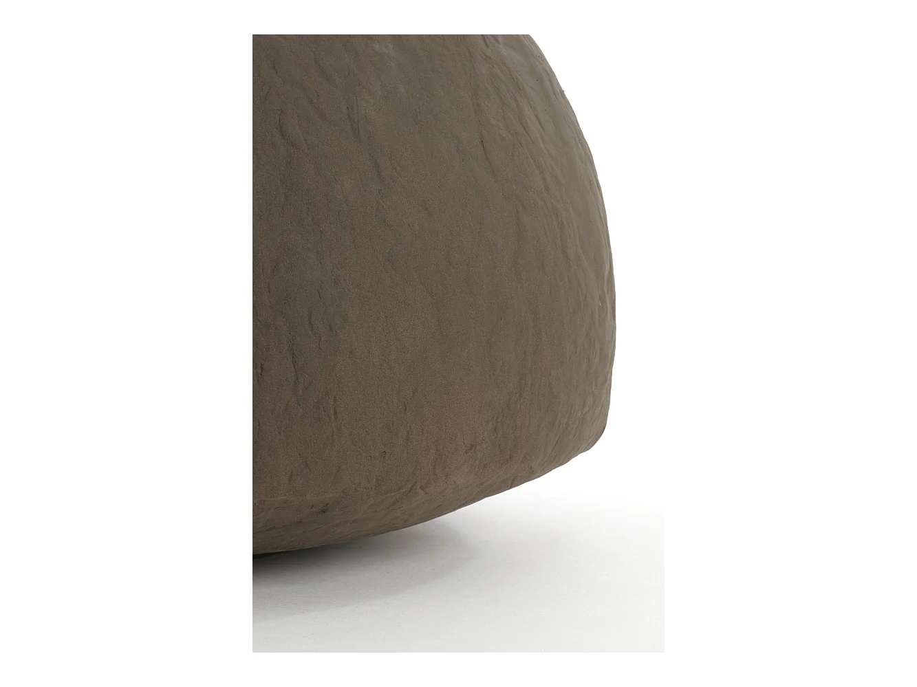 Vase TINGRI - Ø39x21cm - Braun