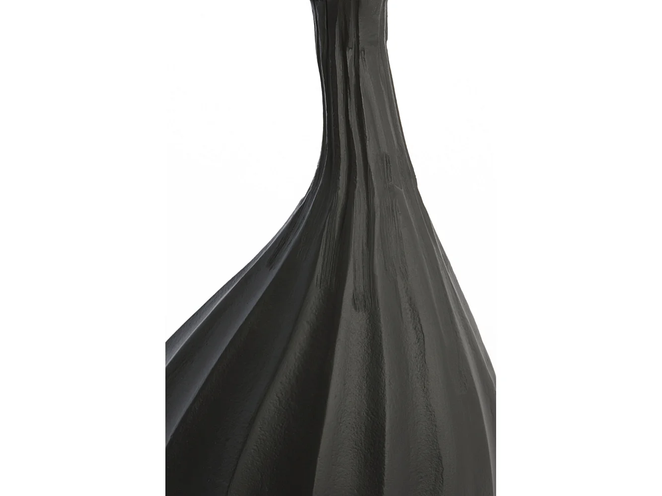 Vase NYOKO - Ø19x38cm - Noir