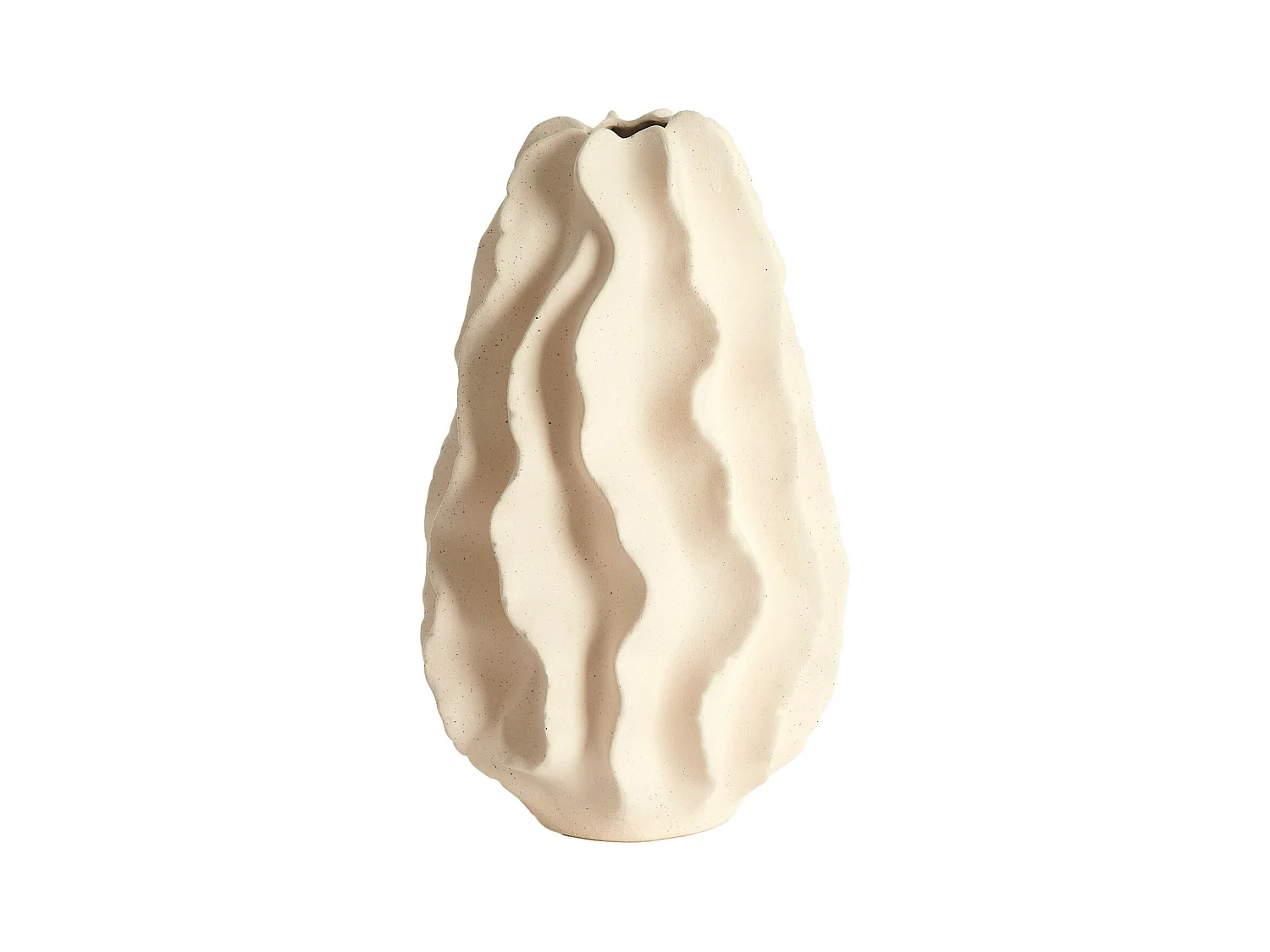 Vase NELANI - Ø22,5x37,5cm - Blanc