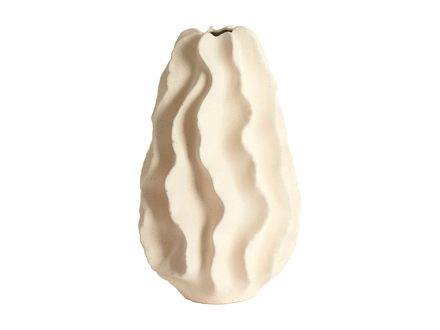 Vase NELANI - Ø22,5x37,5cm - Blanc