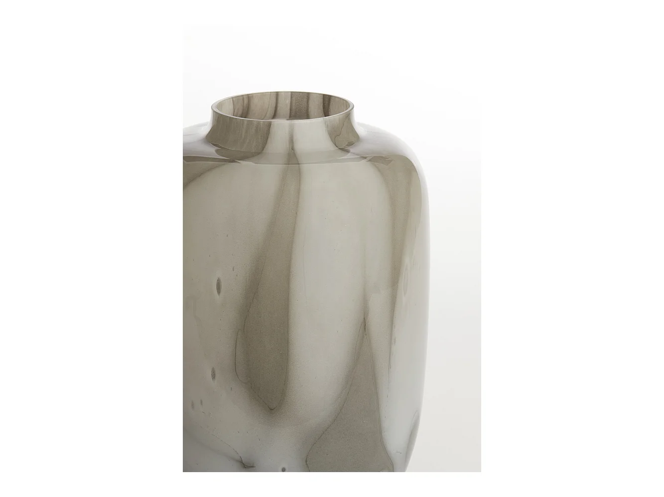 Vase KOBALA - Ø24x34cm - Gris
