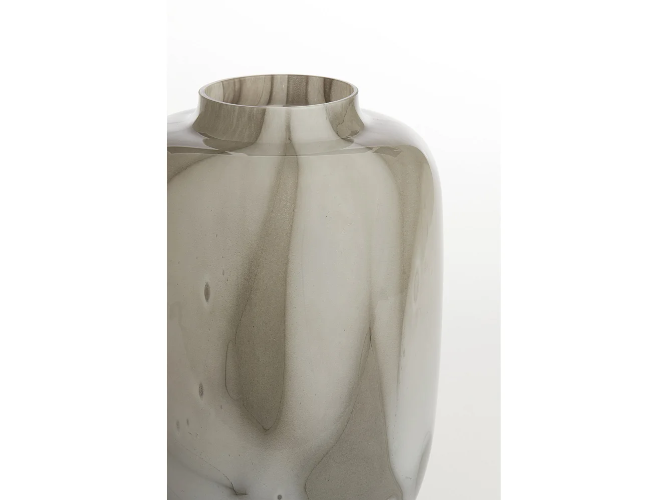 Vase KOBALA - Ø24x34cm - Gris
