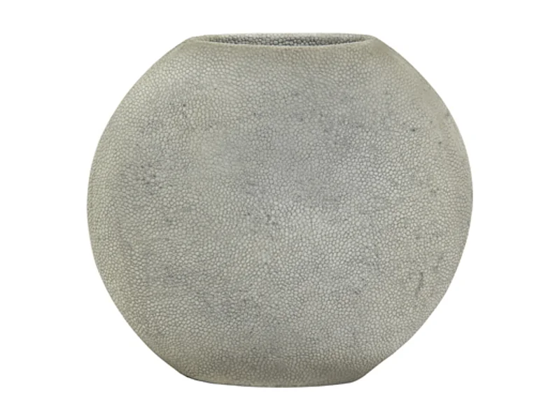 Jarrón RAYSKIN - 40x14x36cm - Gris