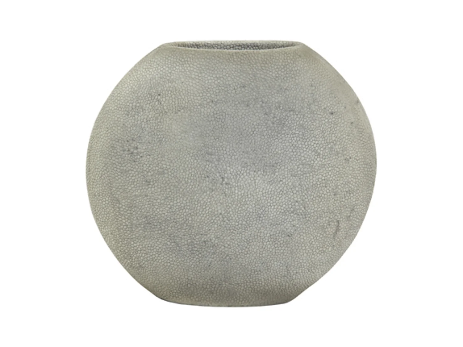 Jarrón RAYSKIN - 40x14x36cm - Gris