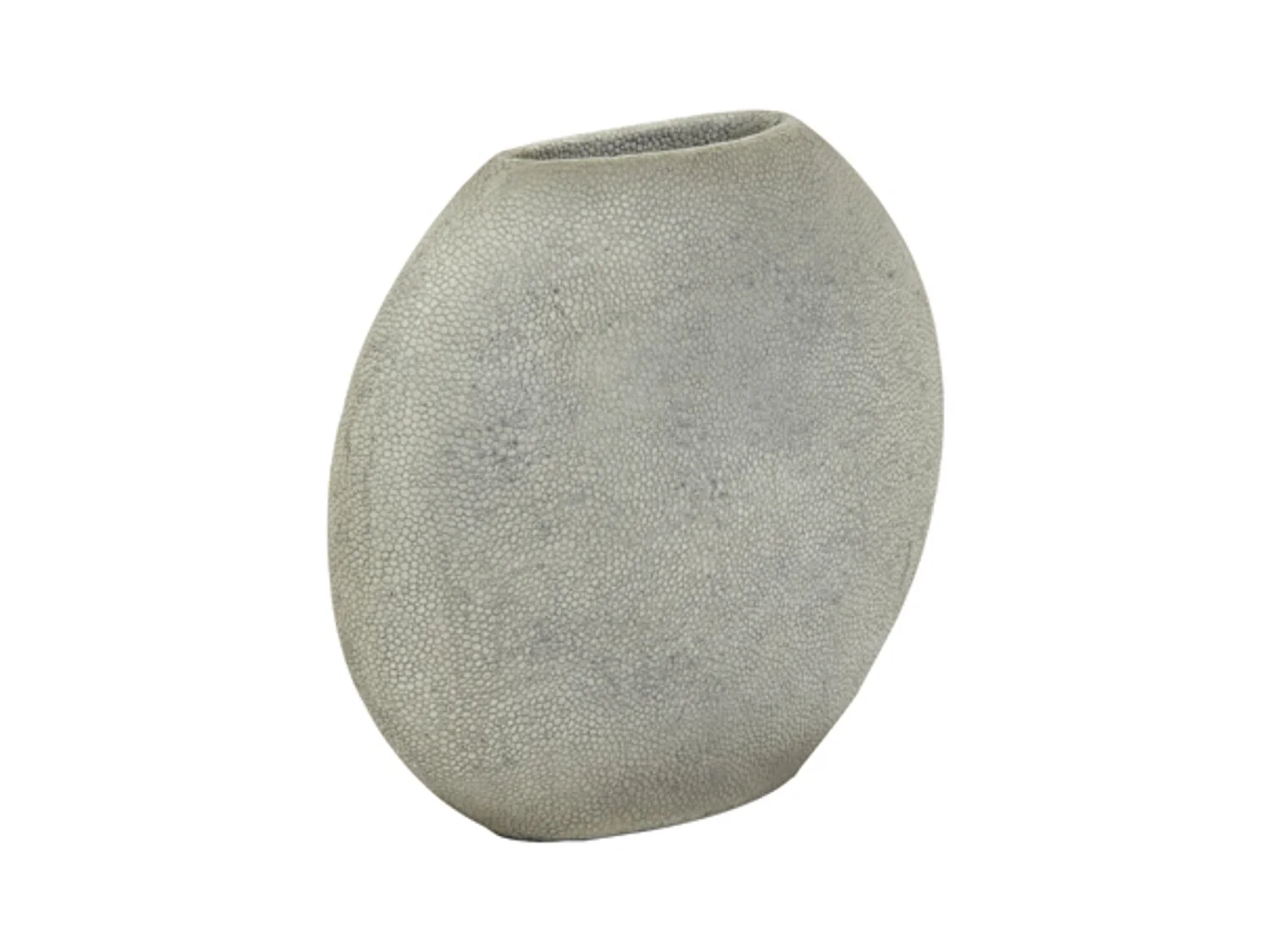 Jarrón RAYSKIN - 40x14x36cm - Gris