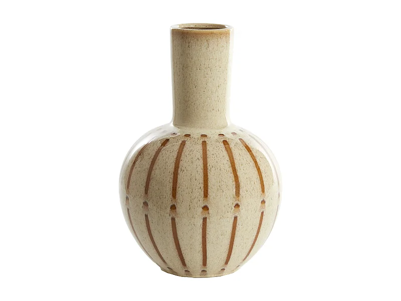 Vase ULLOA - Ø28,5x42cm - Marron