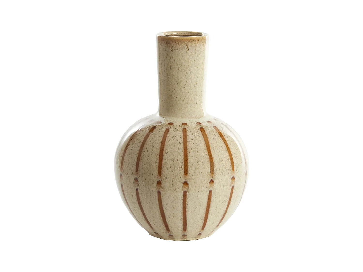 Vase ULLOA - Ø28,5x42cm - Marron