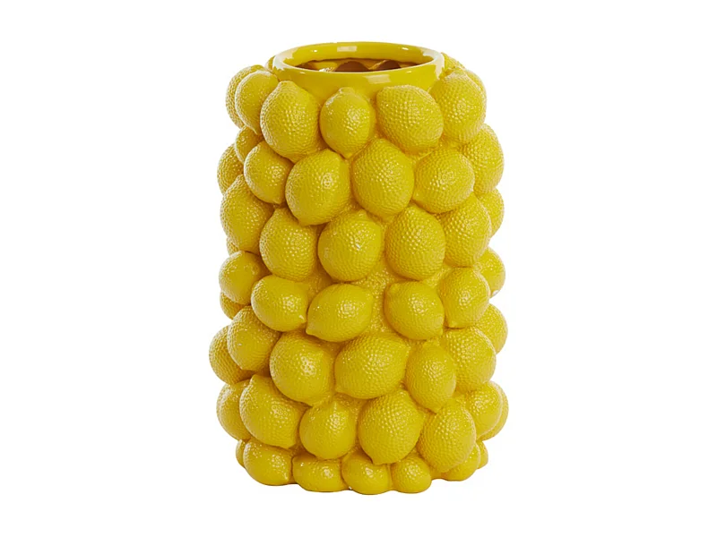 Vase LEMON - Ø23,5x33cm - Gelb