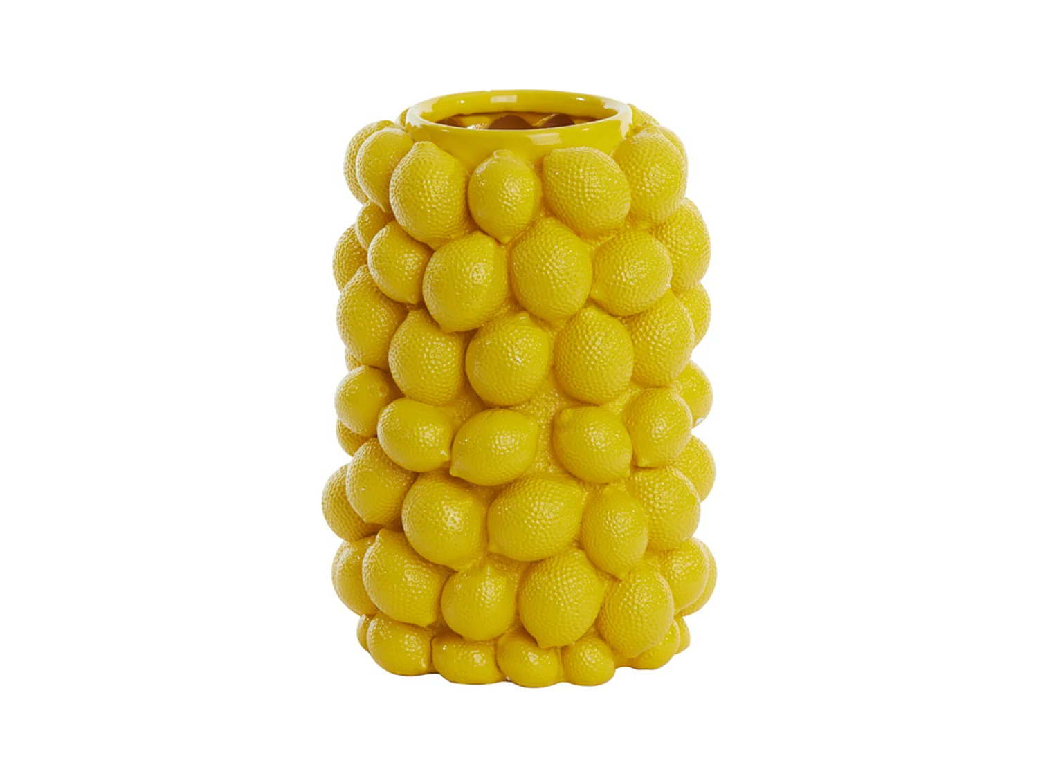 Vase CITRON - Ø23,5x33cm - Jaune