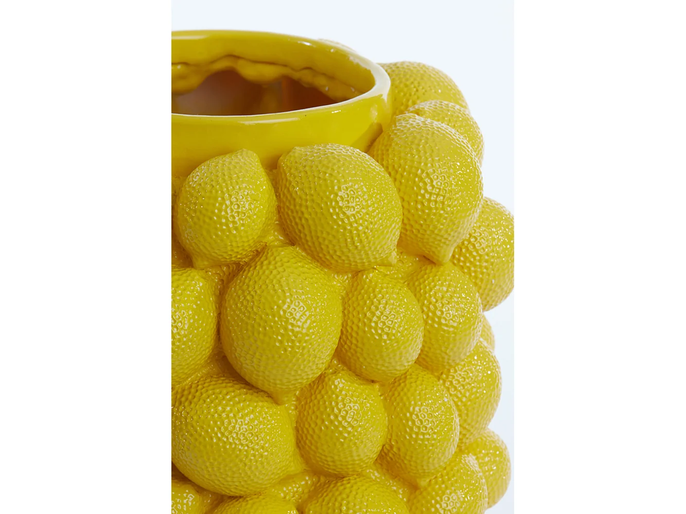 Vase CITRON - Ø23,5x33cm - Jaune